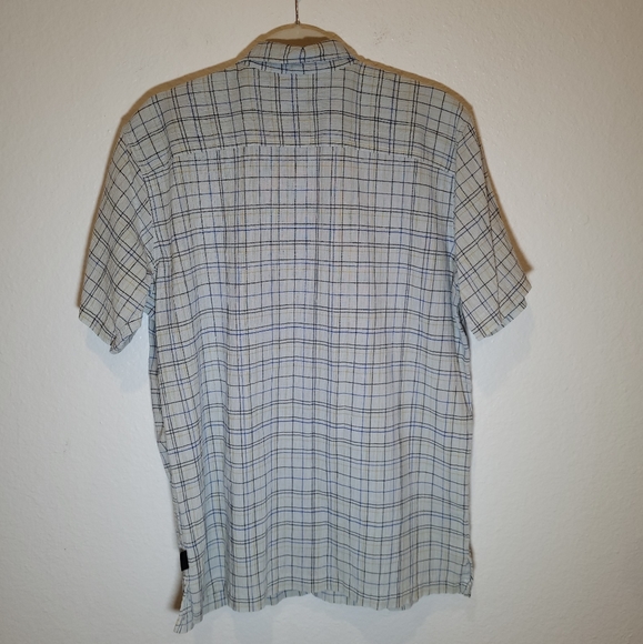 Plaid Patagonia Button Up Shirt,  size large , like new - Picture 2 of 5